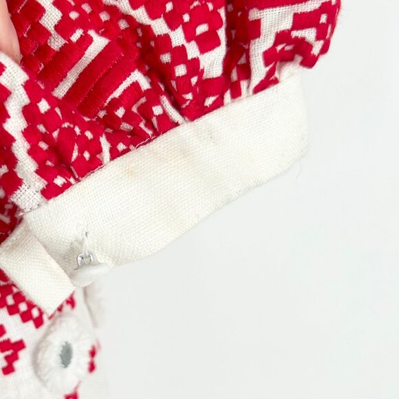 Alexis Wylla Embroidered Linen Blend Boho Maxi Dress - Picture 10 of 14